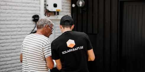 Solceller installation